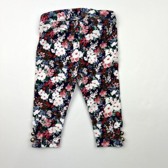 Janie and Jack Floral Leggings - Picture 4 of 4